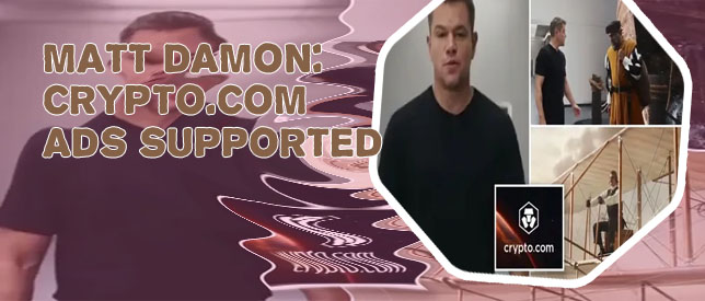 Matt damon crypto
